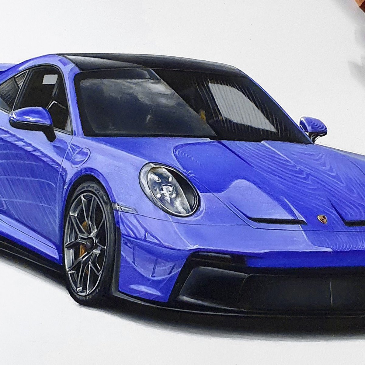 Car Drawings In Colored Pencil Wanted To Share This Colour Pencil