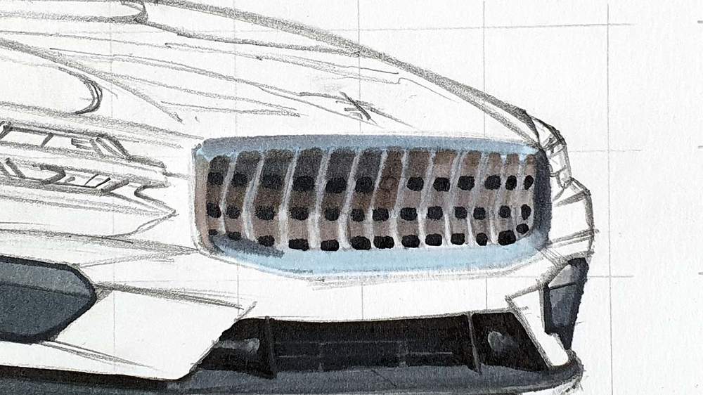 how to draw a car