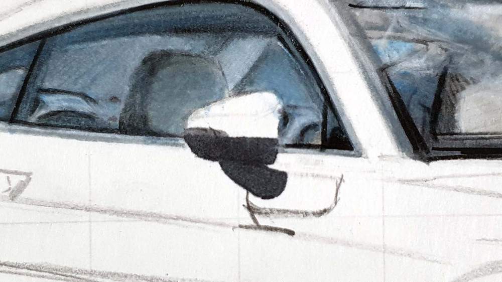 how to draw a car