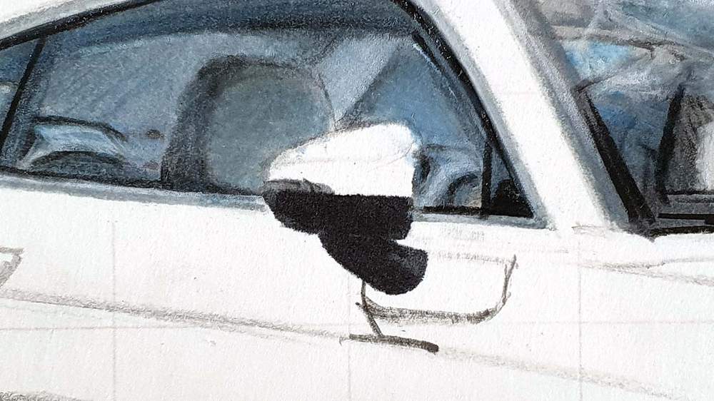 how to draw a car