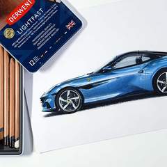 Professional colored pencils