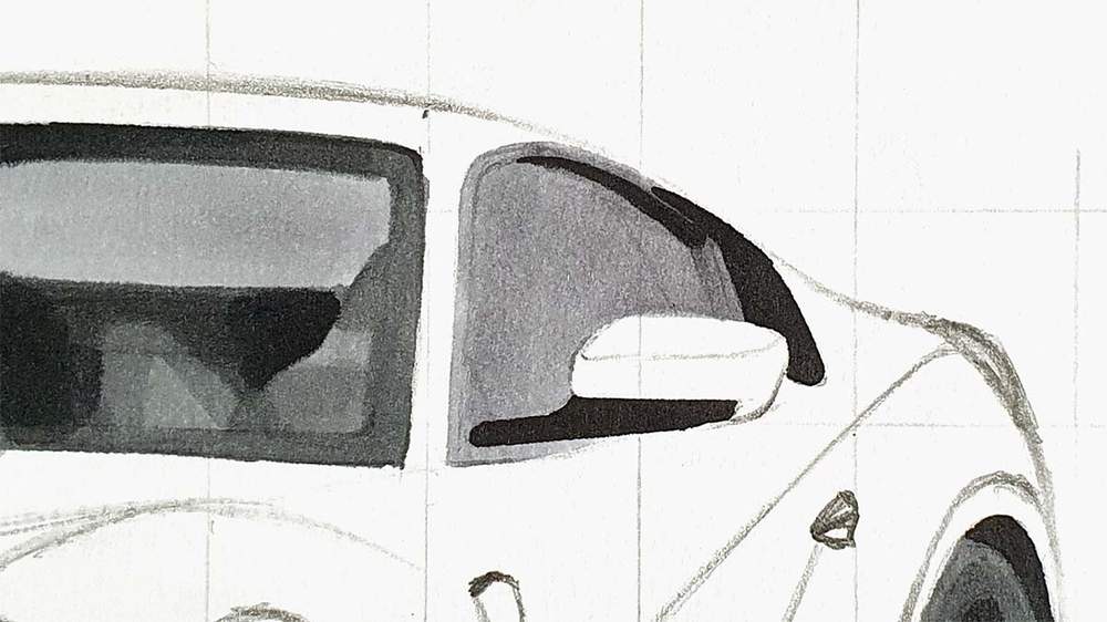 how to draw a ferrari 812 superfast