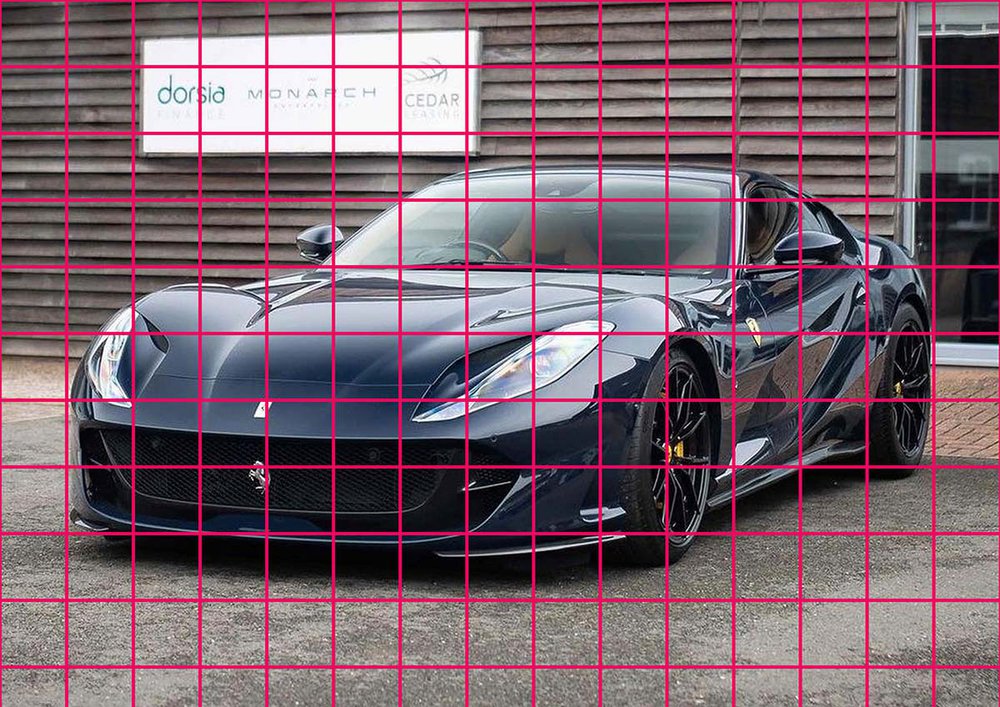 how to draw a ferrari 812 superfast