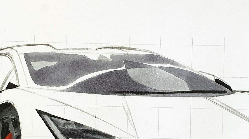 how to draw a lamborghini revuelto