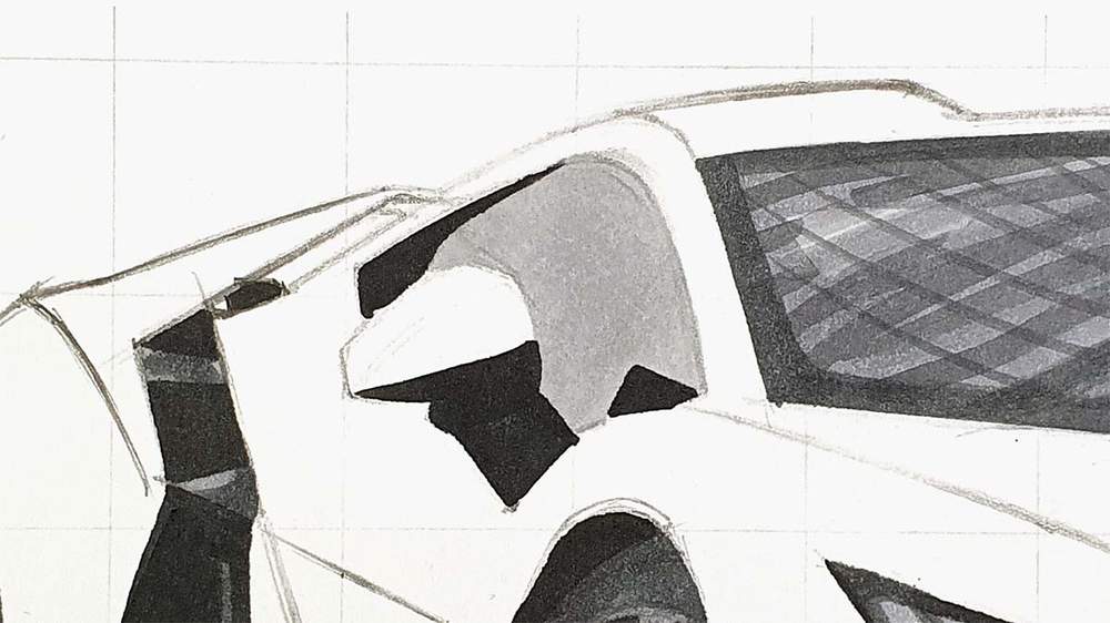 how to draw a lamborghini revuelto
