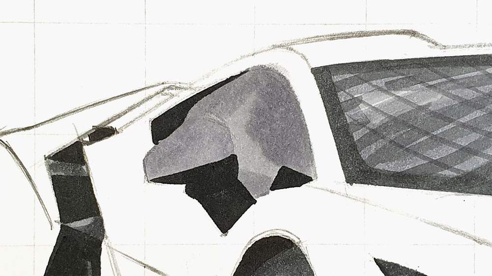 how to draw a lamborghini revuelto