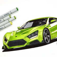 Affordable alcohol markers