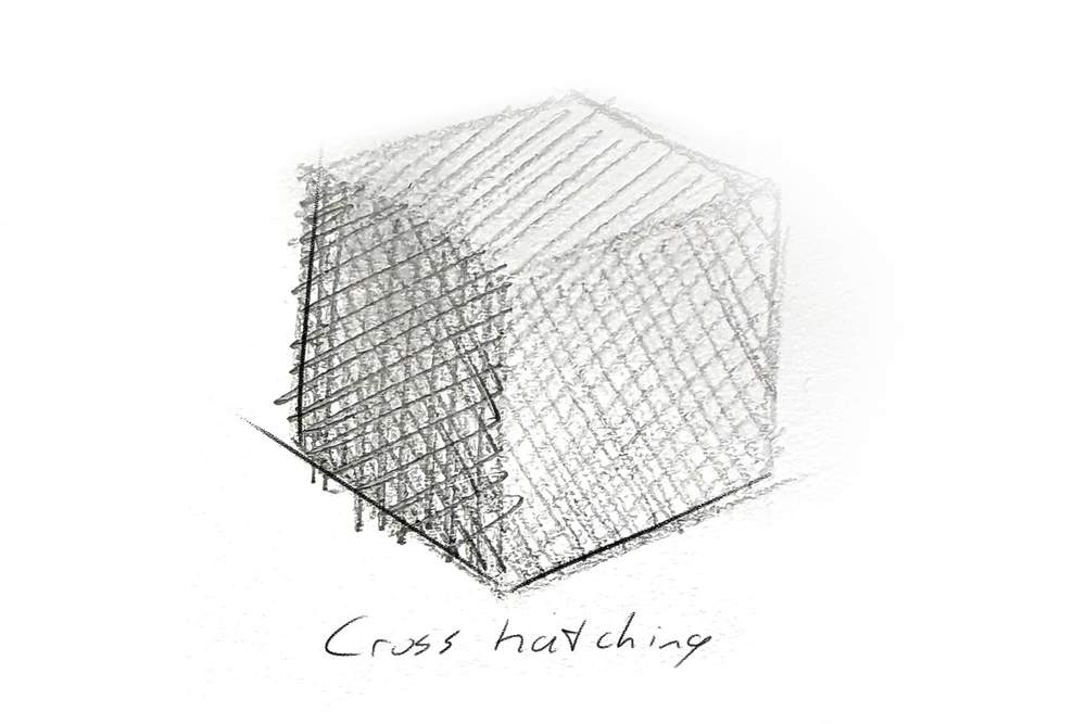 cross hatching