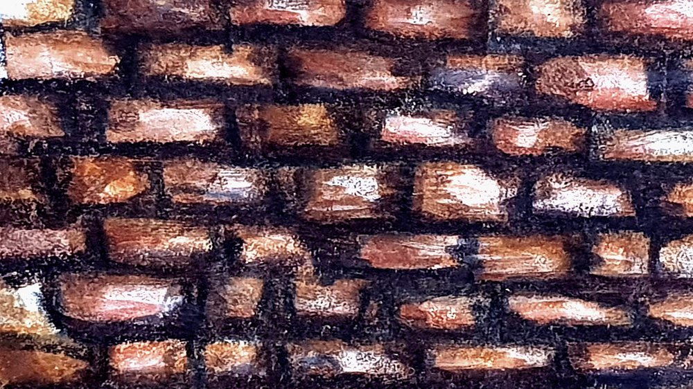 how to draw textures with colored pencils