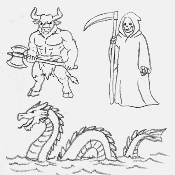 easy monster drawing ideas for beginners