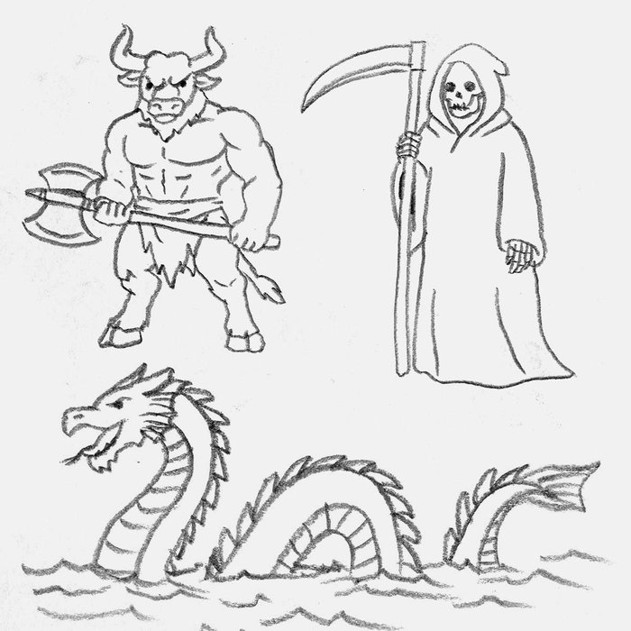 easy monster drawing ideas for beginners