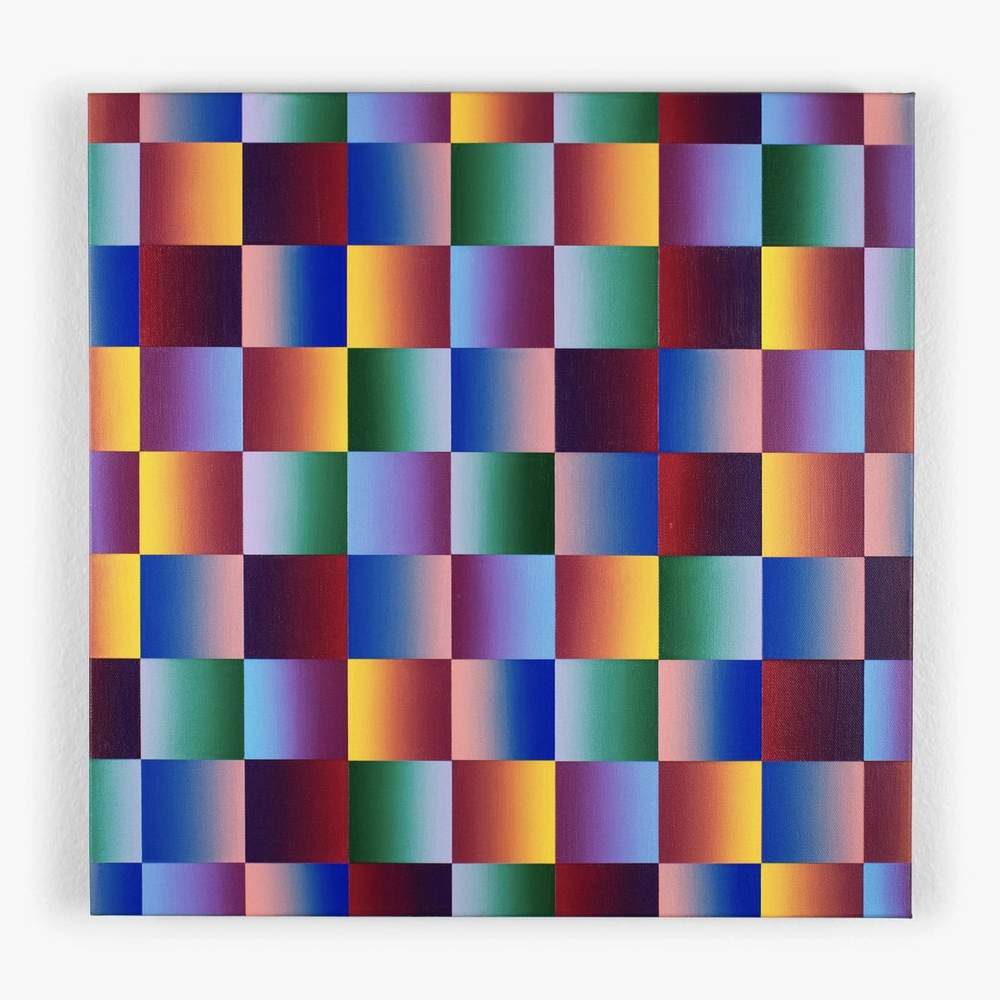 geometric art painting