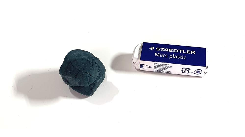 eraser and kneaded eraser