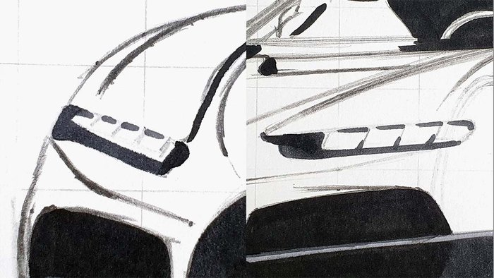 how to draw a bugatti tourbillon step by step