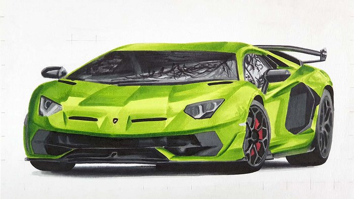 Lamborghini Drawing Step by Step | Lamborghini, Step by step drawing,  Drawings