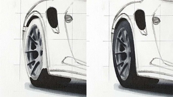 Draw a Porsche 911 GT3 RS Like a Pro: Easy Tutorial for Beginners