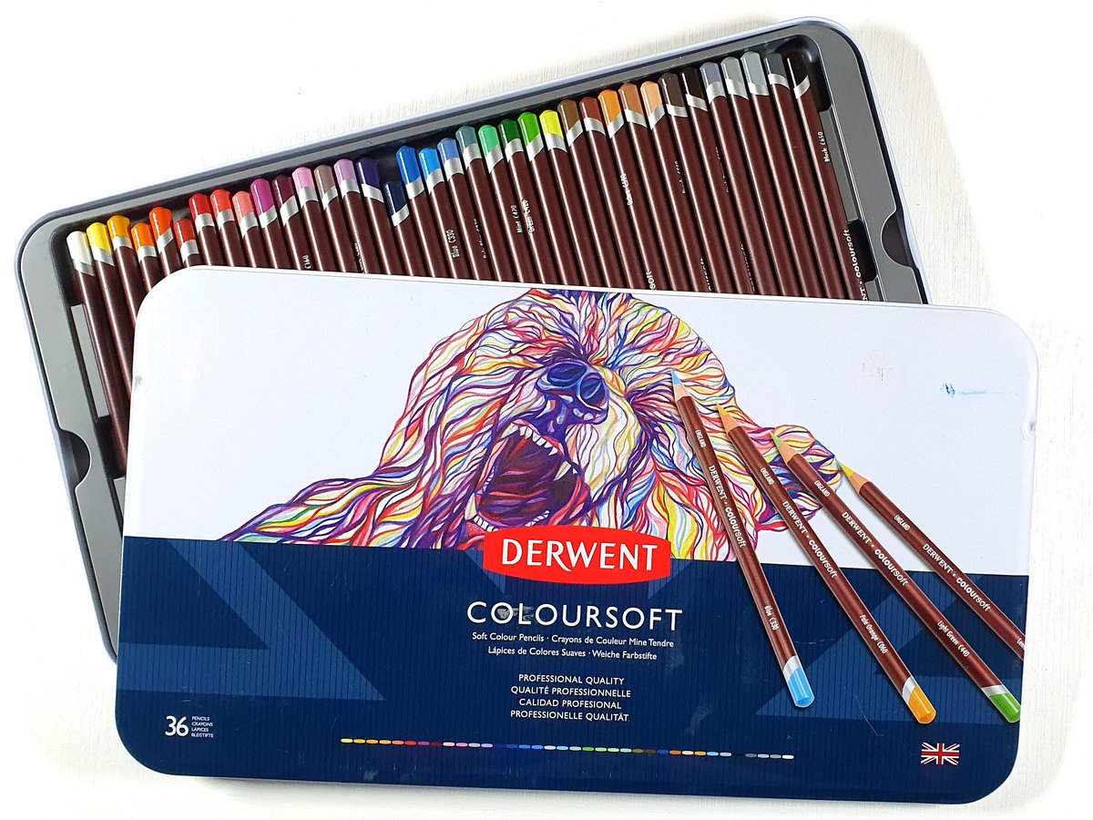 Derwent Coloursoft colored pencils review - Should you buy them?
