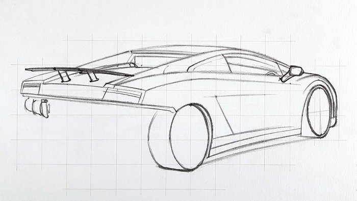 How to Draw Mat Armstrong's Crashed 1000HP Lamborghini Gallardo
