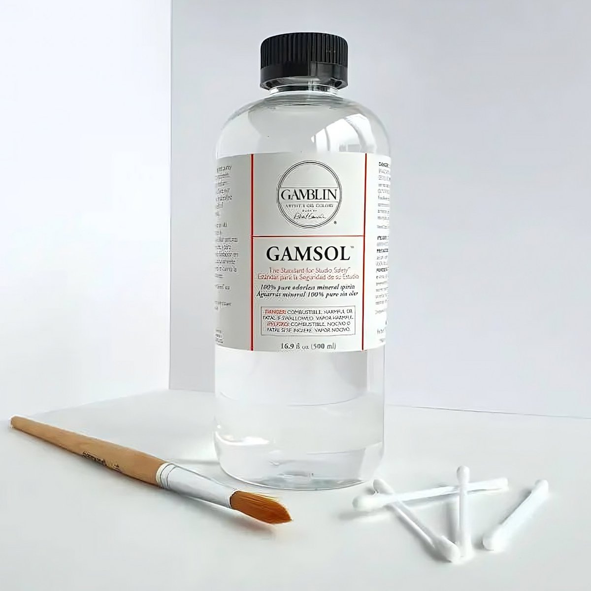 How to Blend Colored Pencils With Gamsol (Mineral Spirits), jar, cotton,  mineral