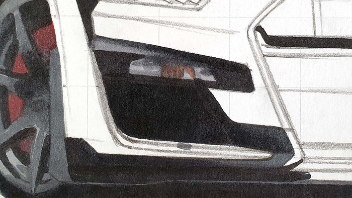 How to Draw Shmee's Ford Mustang Shelby GT500 Step-by-Step