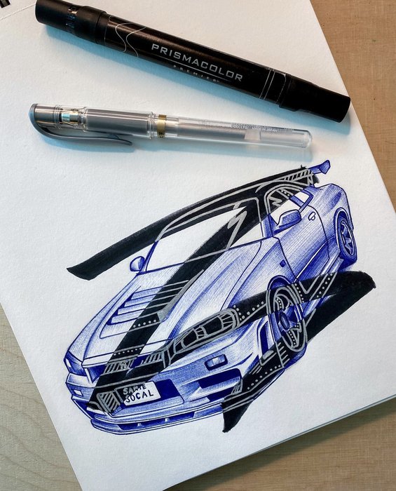 15 amazing pen drawing ideas in 2022 (with photos)