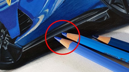 drawing of mildly dull colore pencils - colored pencil mistakes to avoid