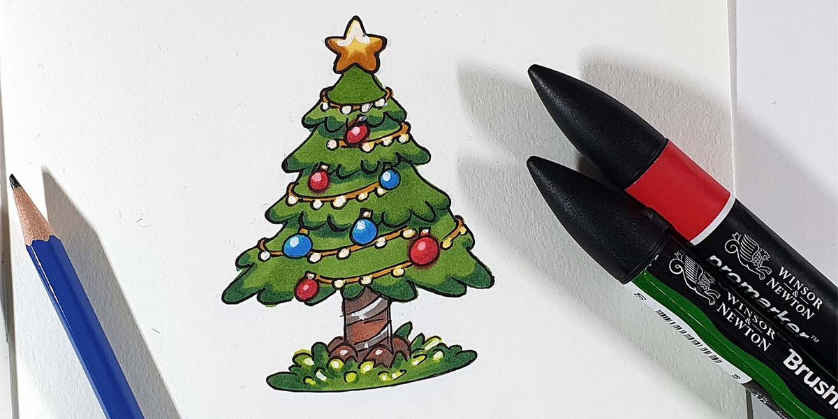 How to Draw Holly for Christmas - Really Easy Drawing Tutorial  Easy  christmas drawings, Christmas drawing, Christmas decorations drawings