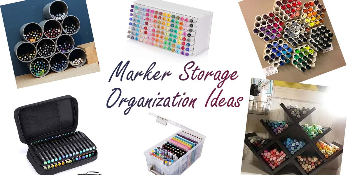 How to organize markers - Running A Household