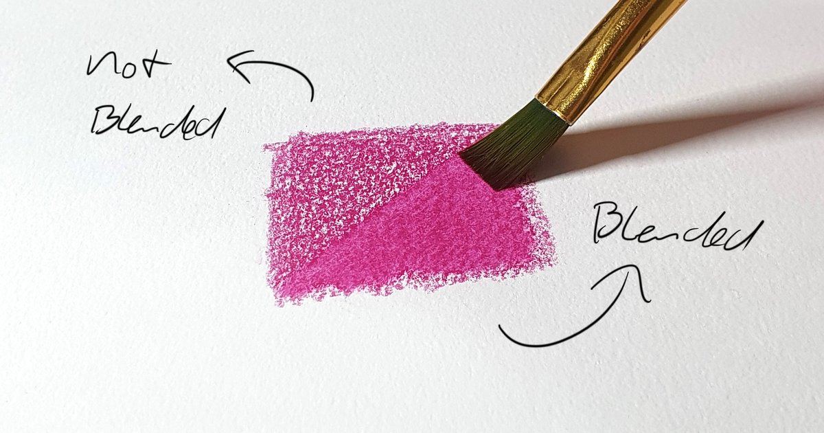 Common solvent blending mistakes to avoid when blending colored pencils