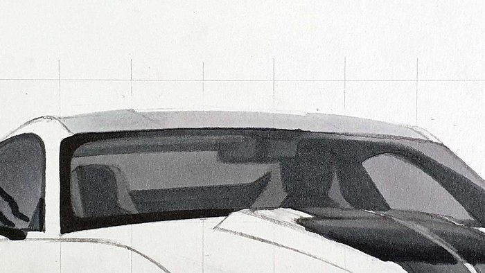 How to Draw Shmee's Ford Mustang Shelby GT500 Step-by-Step