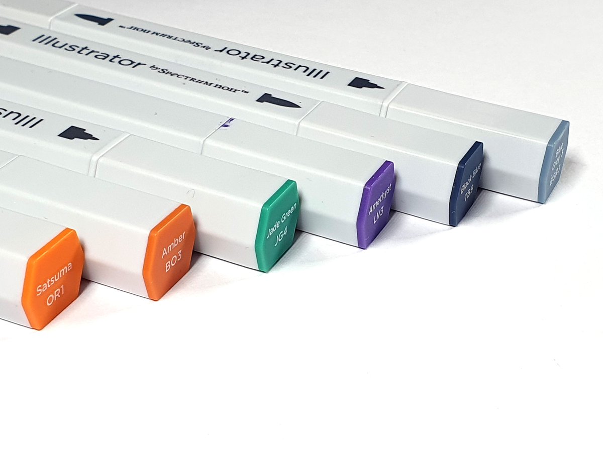 Review: Spectrum Noir marker system - Colour with Claire