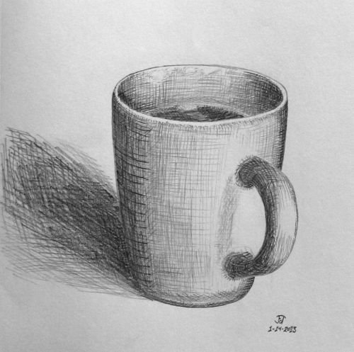 Light and shadow in pencil drawing | Pencil and Chai
