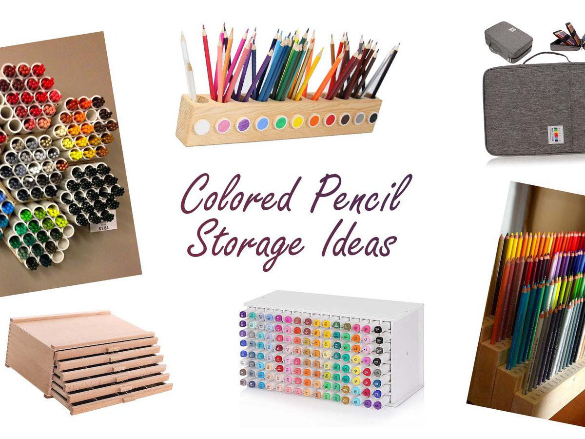 Colored Pencil Storage & Swatch File - Project Idea 
