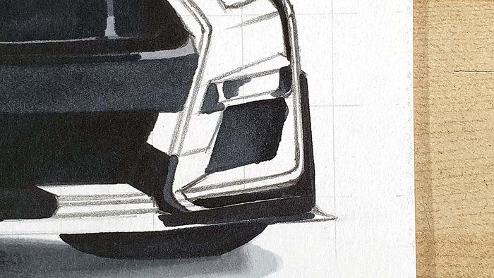 How to Draw Shmee's Ford Mustang Shelby GT500 Step-by-Step