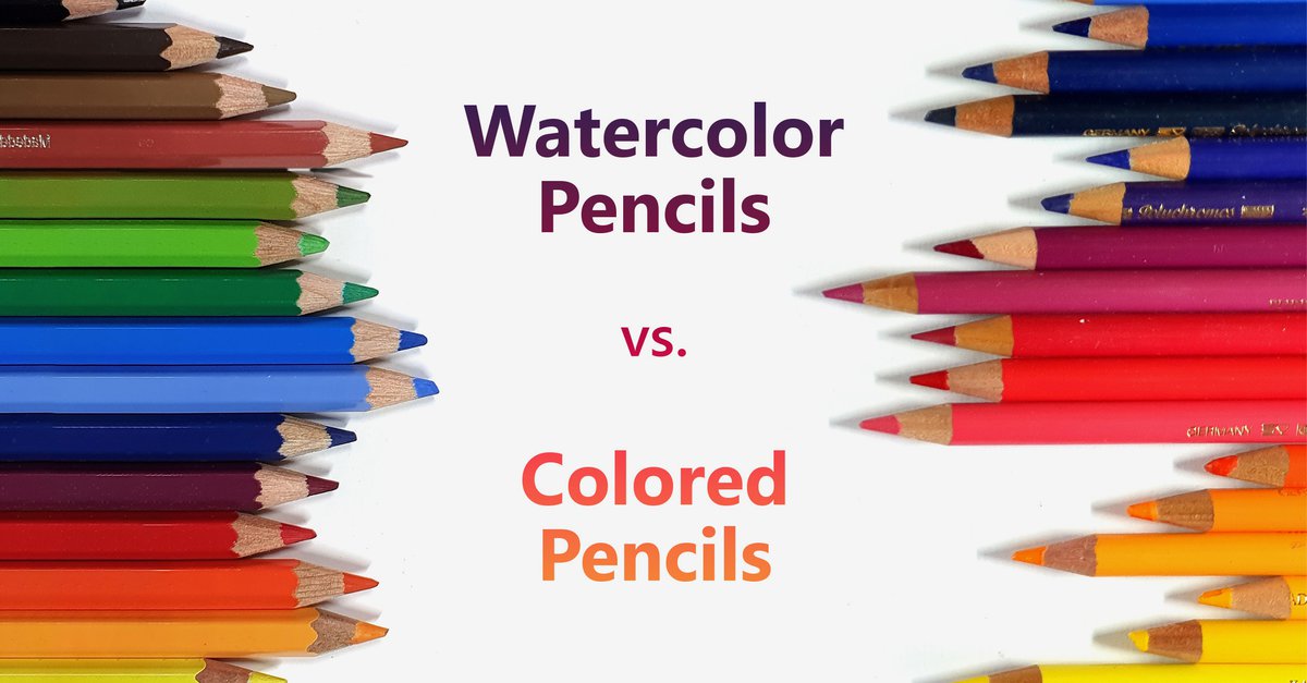 Watercolor Pencils vs. Colored Pencils An InDepth Comparison